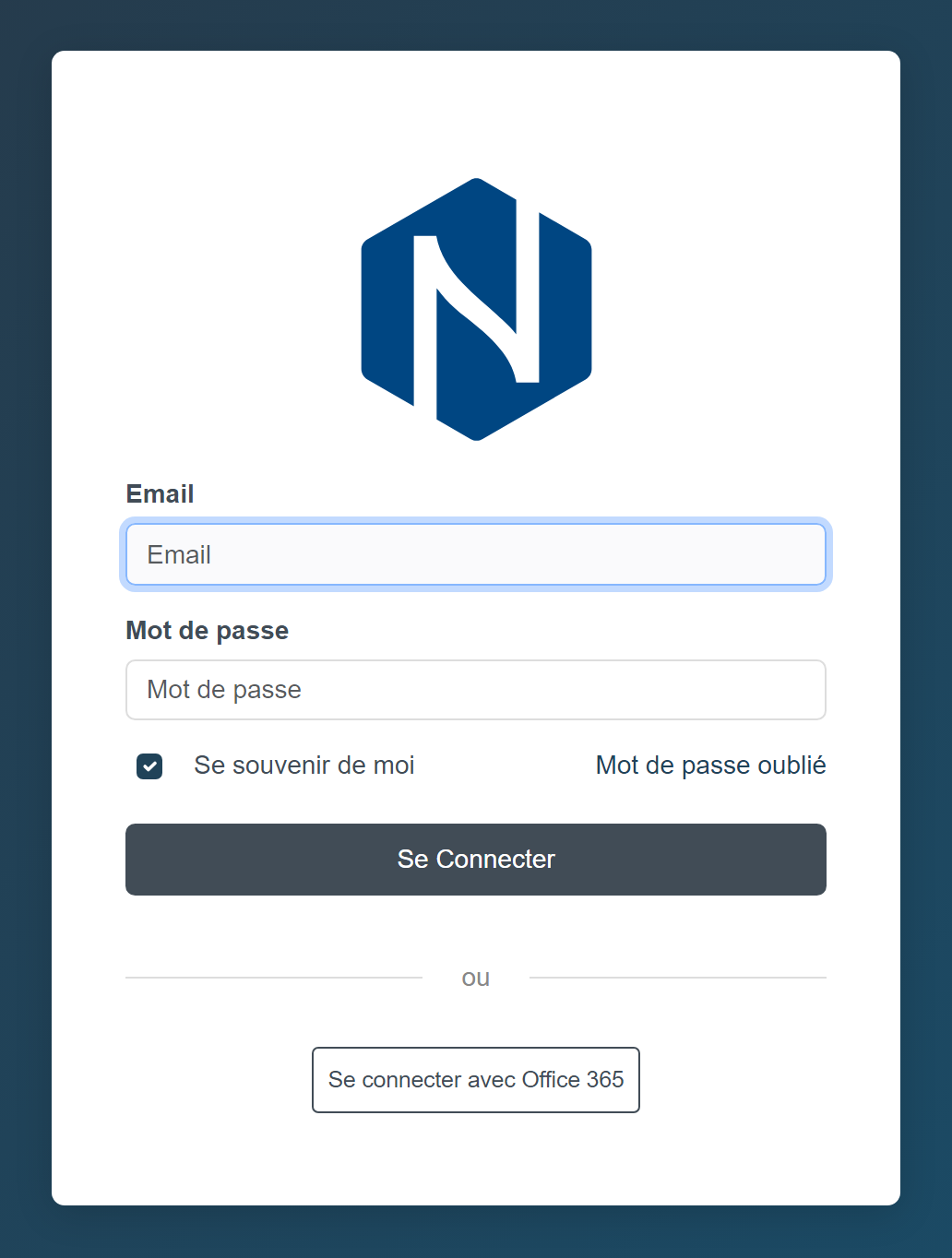 Nicoka login page
