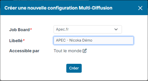 Creating an Apec.fr multiposting configuration