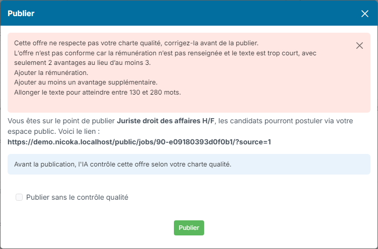 Publication refusée avec la liste des corrections à faire