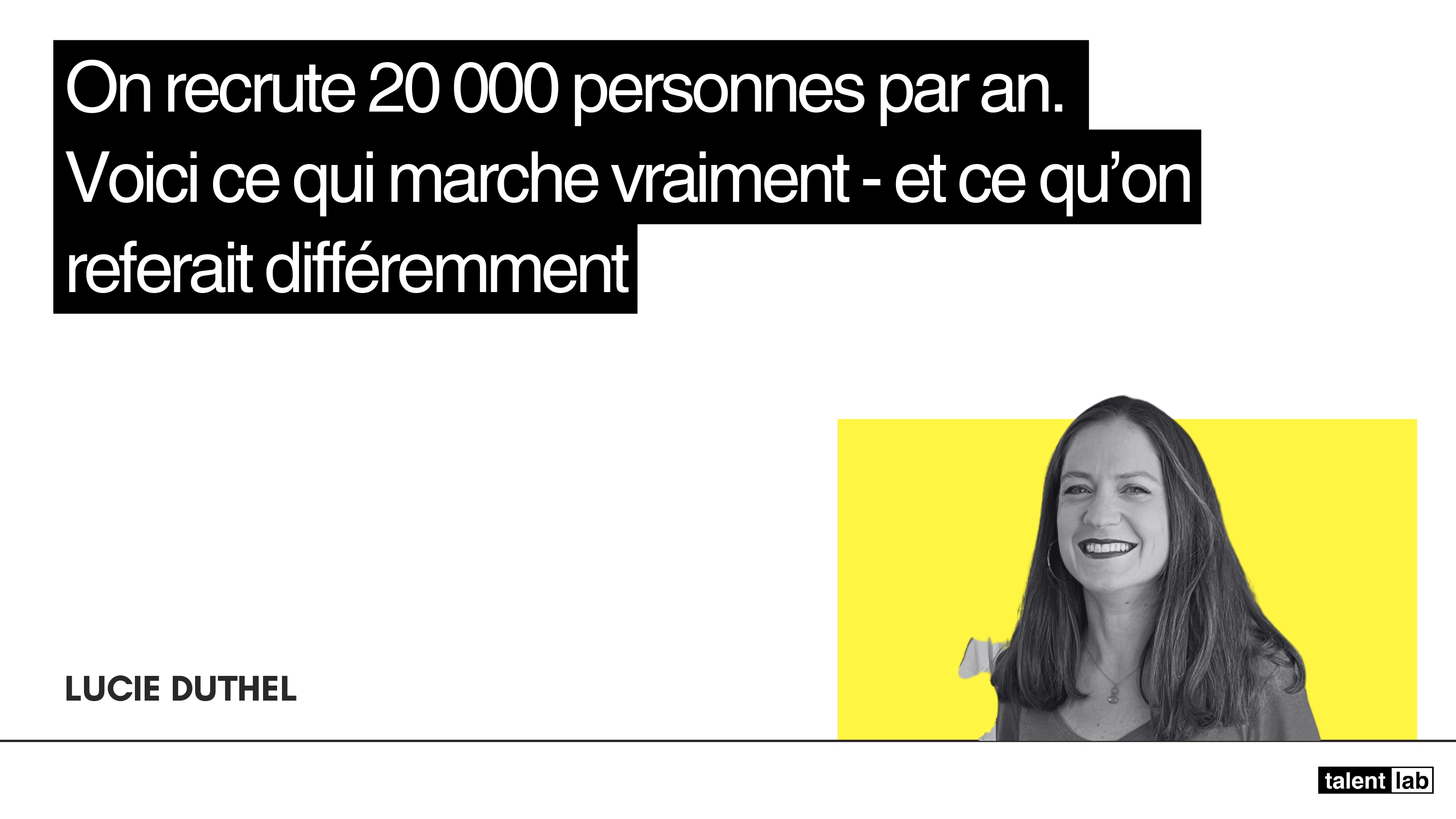 Lucie Duthel - TalentLab2026