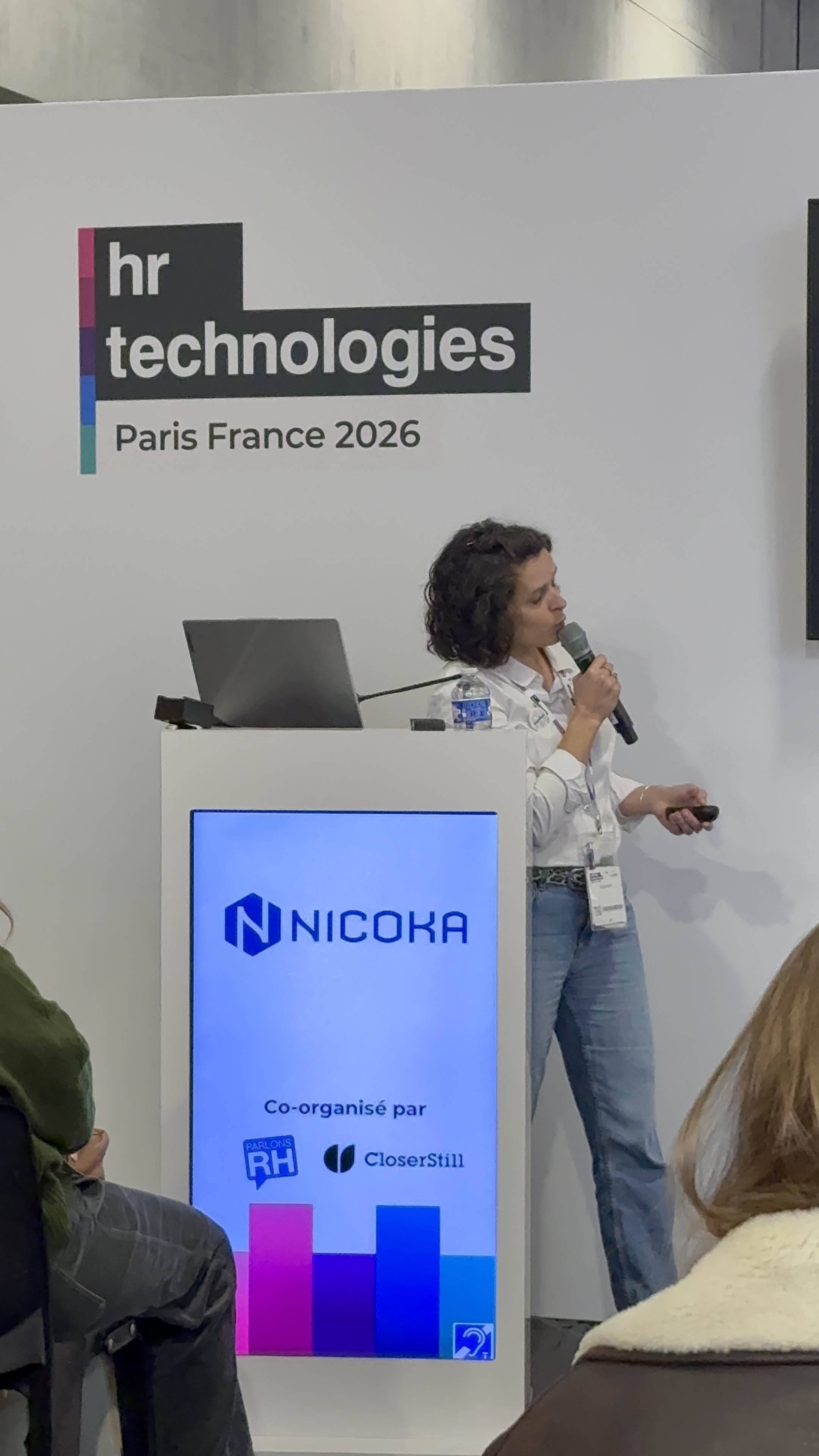 Intervention Nicoka au salon HR Technologies : De l'idée à l'action, réussir son projet SIRH