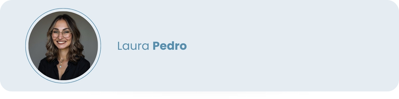 Profil LinkedIn Laura Pedro