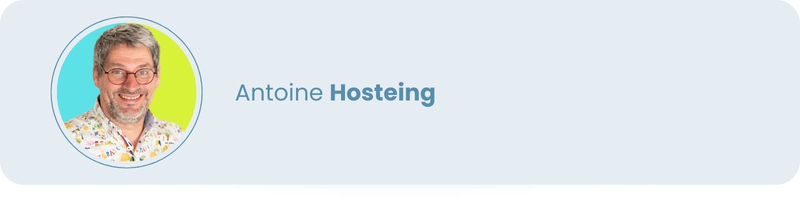 Profil LinkedIn Antoine Hosteing
